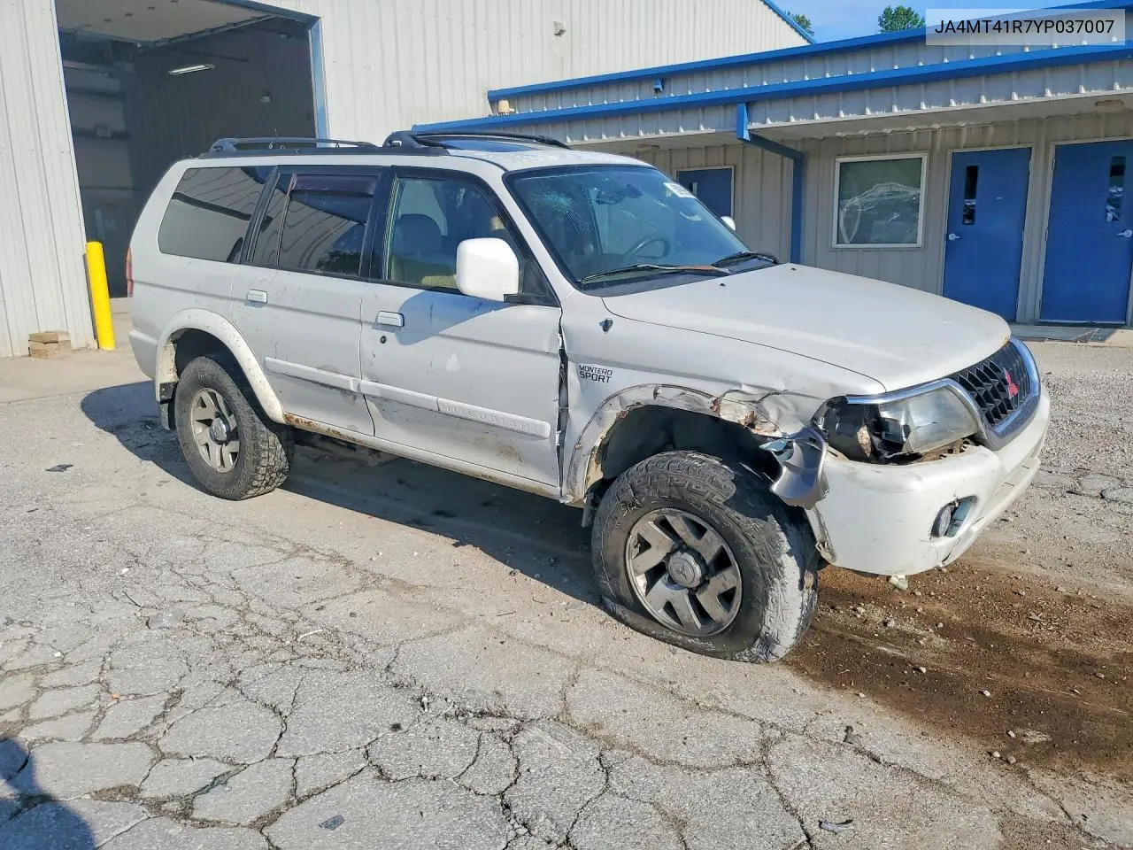 2000 Mitsubishi Montero Sport Limited VIN: JA4MT41R7YP037007 Lot: 58996506