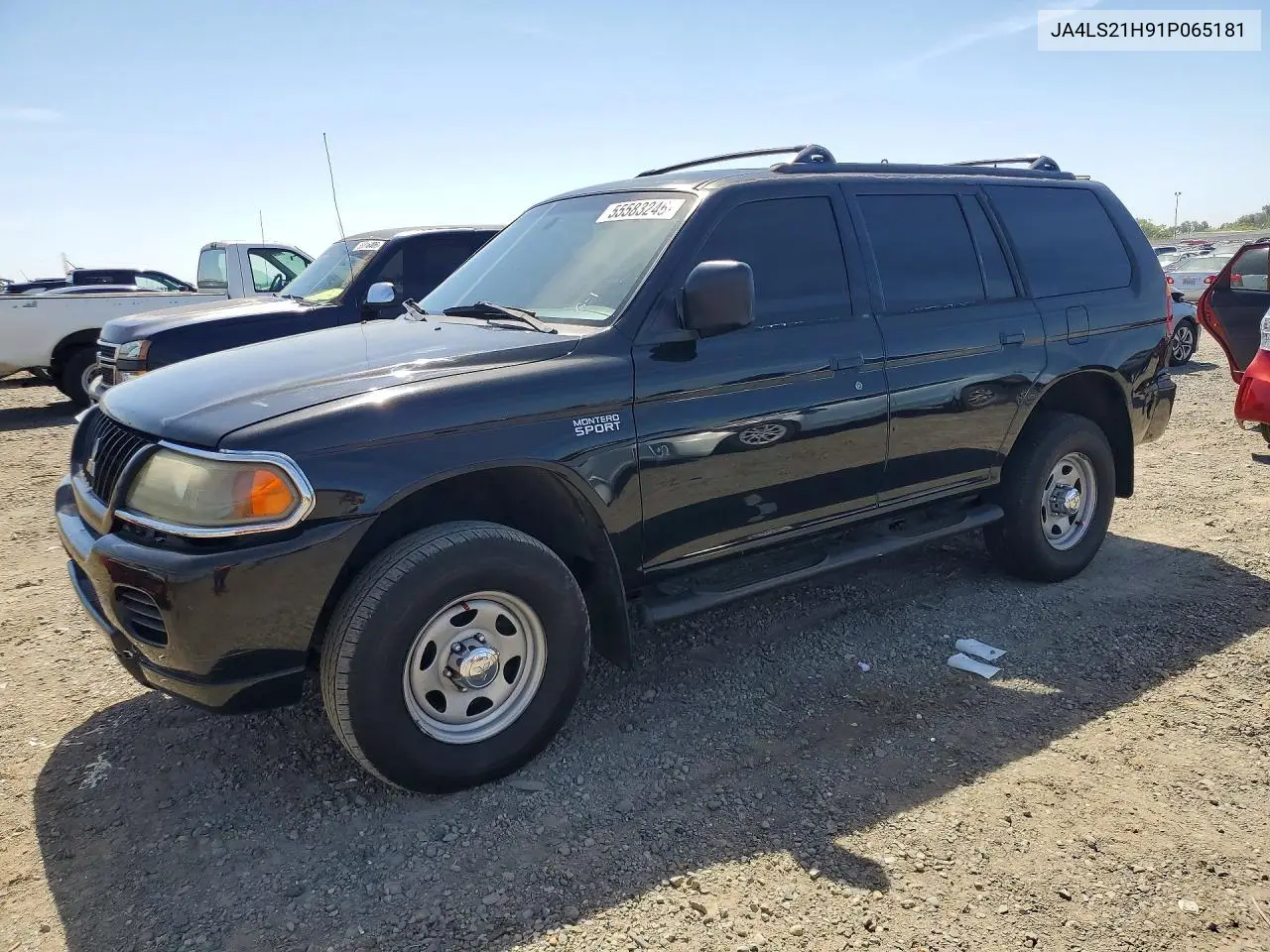 2001 Mitsubishi Montero Sport Es VIN: JA4LS21H91P065181 Lot: 55583246