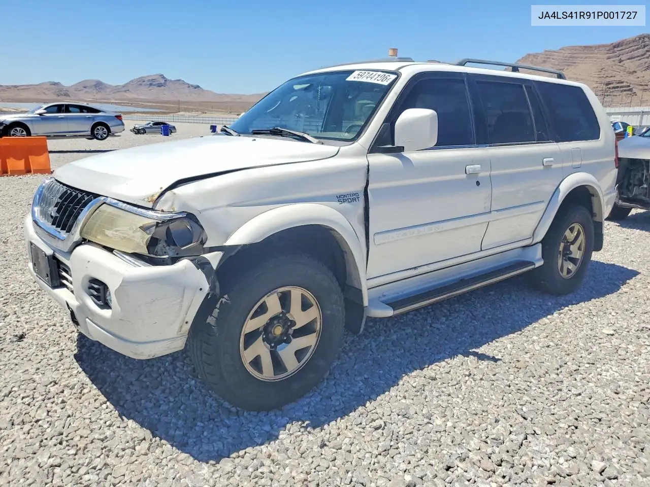 2001 Mitsubishi Montero Sport Limited VIN: JA4LS41R91P001727 Lot: 59744196