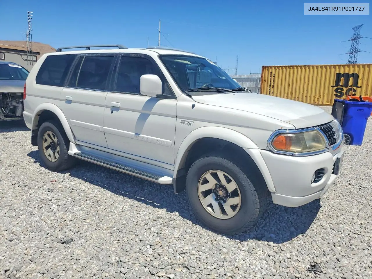 2001 Mitsubishi Montero Sport Limited VIN: JA4LS41R91P001727 Lot: 59744196