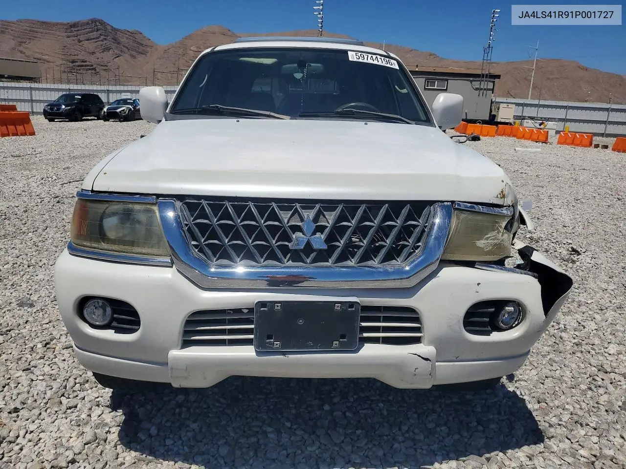 2001 Mitsubishi Montero Sport Limited VIN: JA4LS41R91P001727 Lot: 59744196