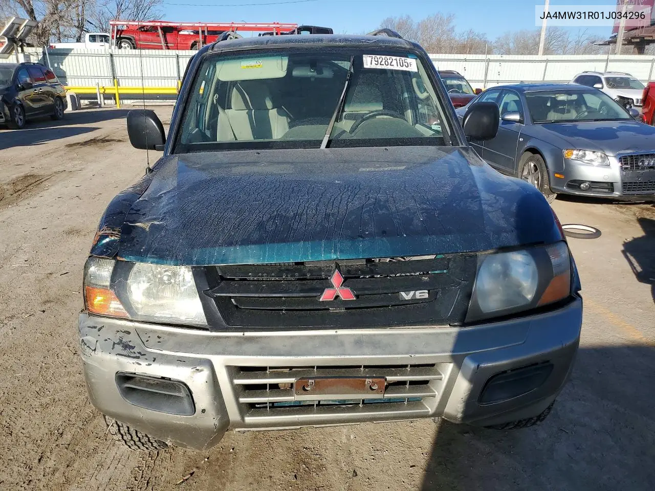 2001 Mitsubishi Montero VIN: JA4MW31R01J034296 Lot: 79282105