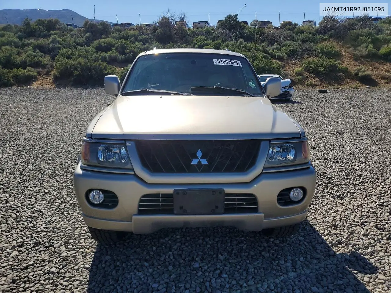 2002 Mitsubishi Montero Sport Limited VIN: JA4MT41R92J051095 Lot: 52503906