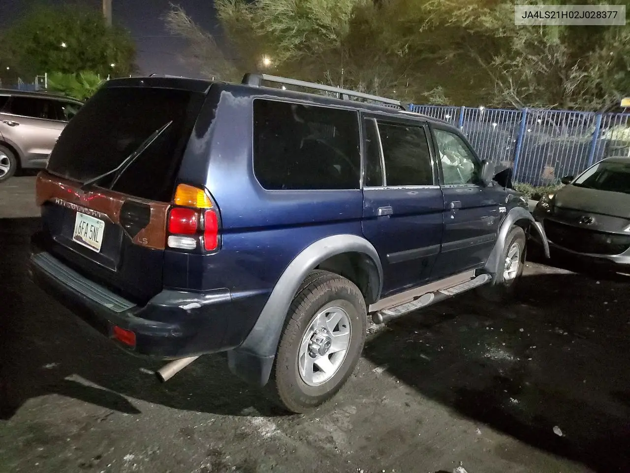2002 Mitsubishi Montero Sport Es VIN: JA4LS21H02J028377 Lot: 57630776
