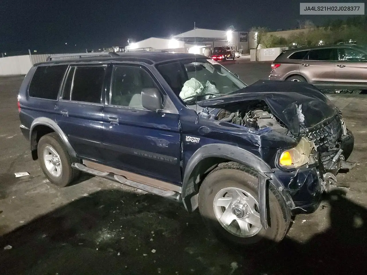 2002 Mitsubishi Montero Sport Es VIN: JA4LS21H02J028377 Lot: 57630776