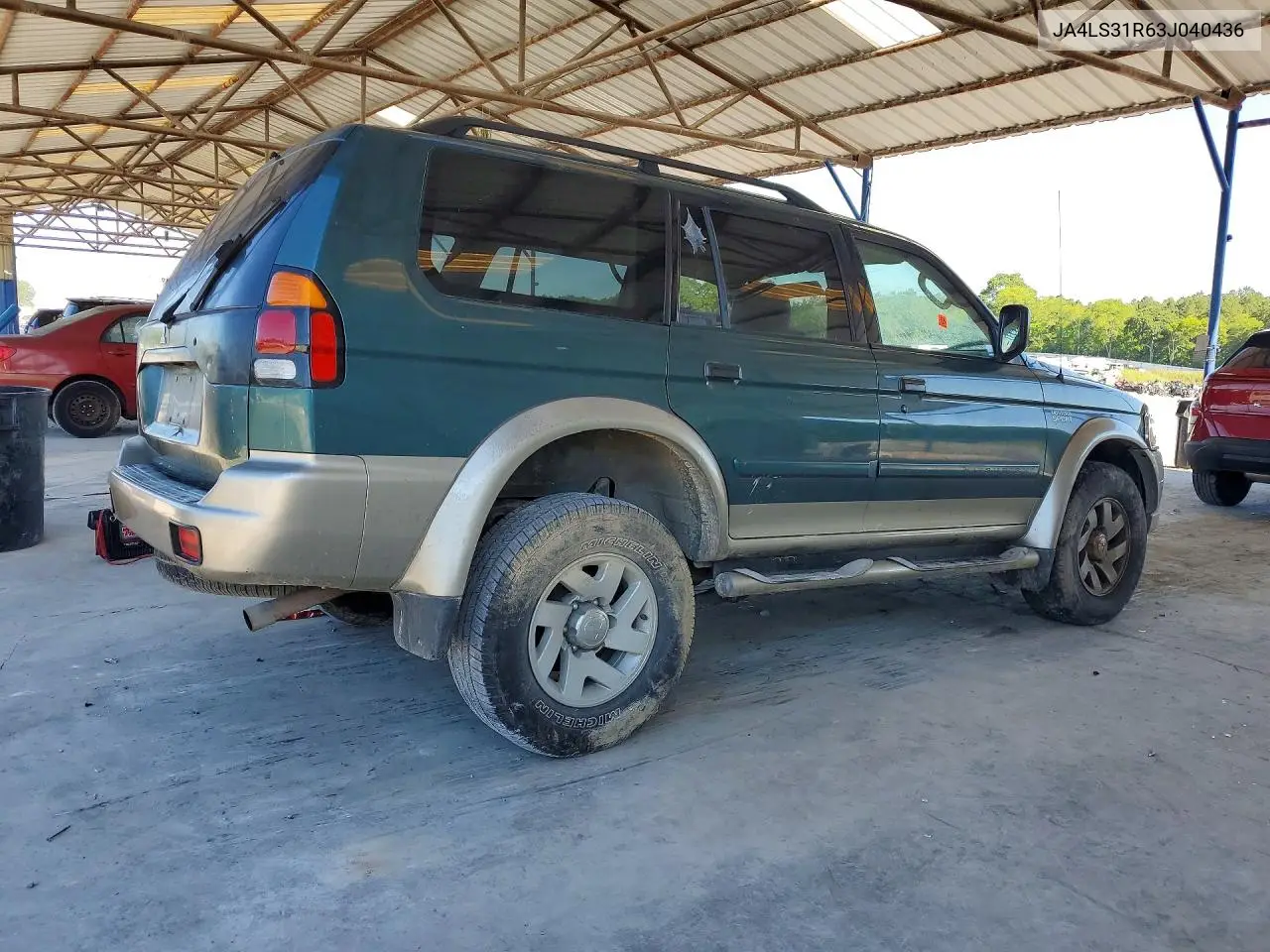 2003 Mitsubishi Montero Sport Xls VIN: JA4LS31R63J040436 Lot: 55942926