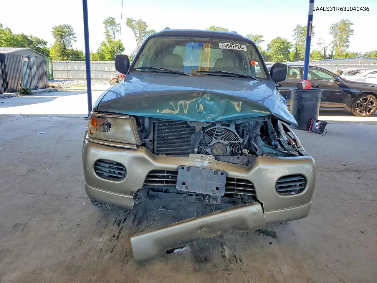 2003 Mitsubishi Montero Sport Xls VIN: JA4LS31R63J040436 Lot: 55942926