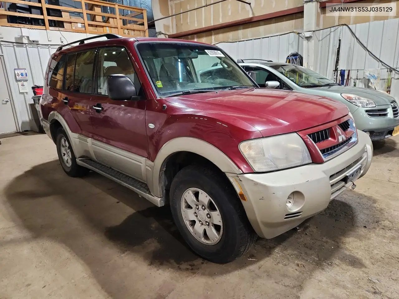 2003 Mitsubishi Montero Xls VIN: JA4NW31S53J035129 Lot: 62008616