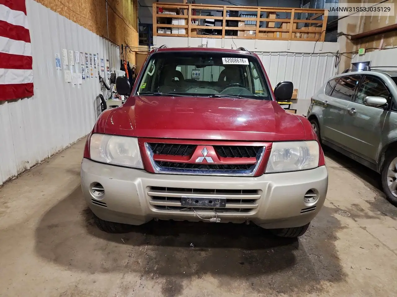 2003 Mitsubishi Montero Xls VIN: JA4NW31S53J035129 Lot: 62008616