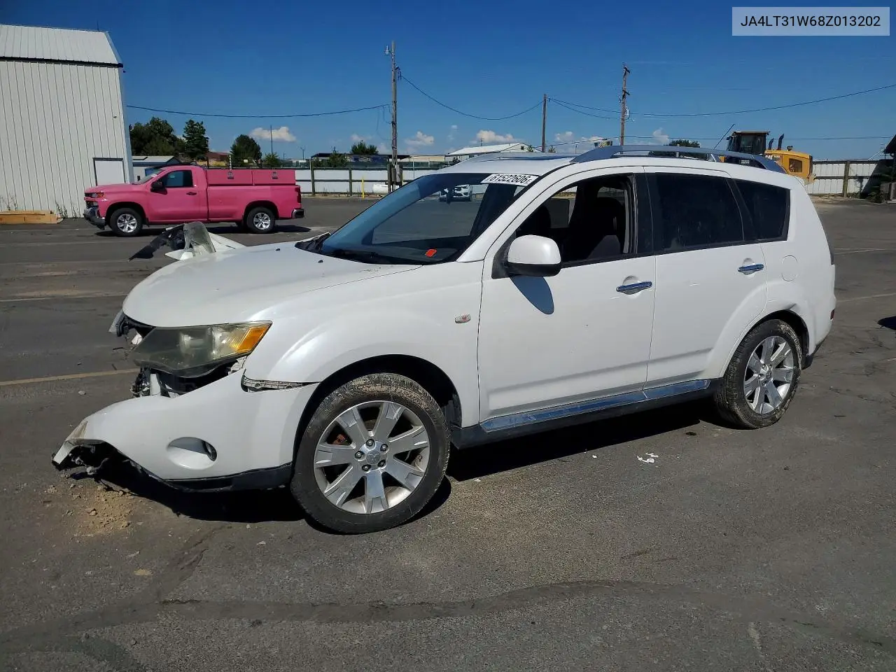 2008 Mitsubishi Outlander Se VIN: JA4LT31W68Z013202 Lot: 61522606