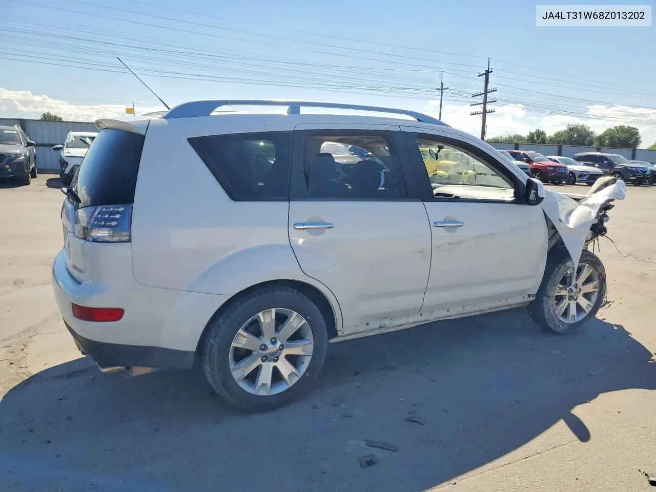 2008 Mitsubishi Outlander Se VIN: JA4LT31W68Z013202 Lot: 61522606