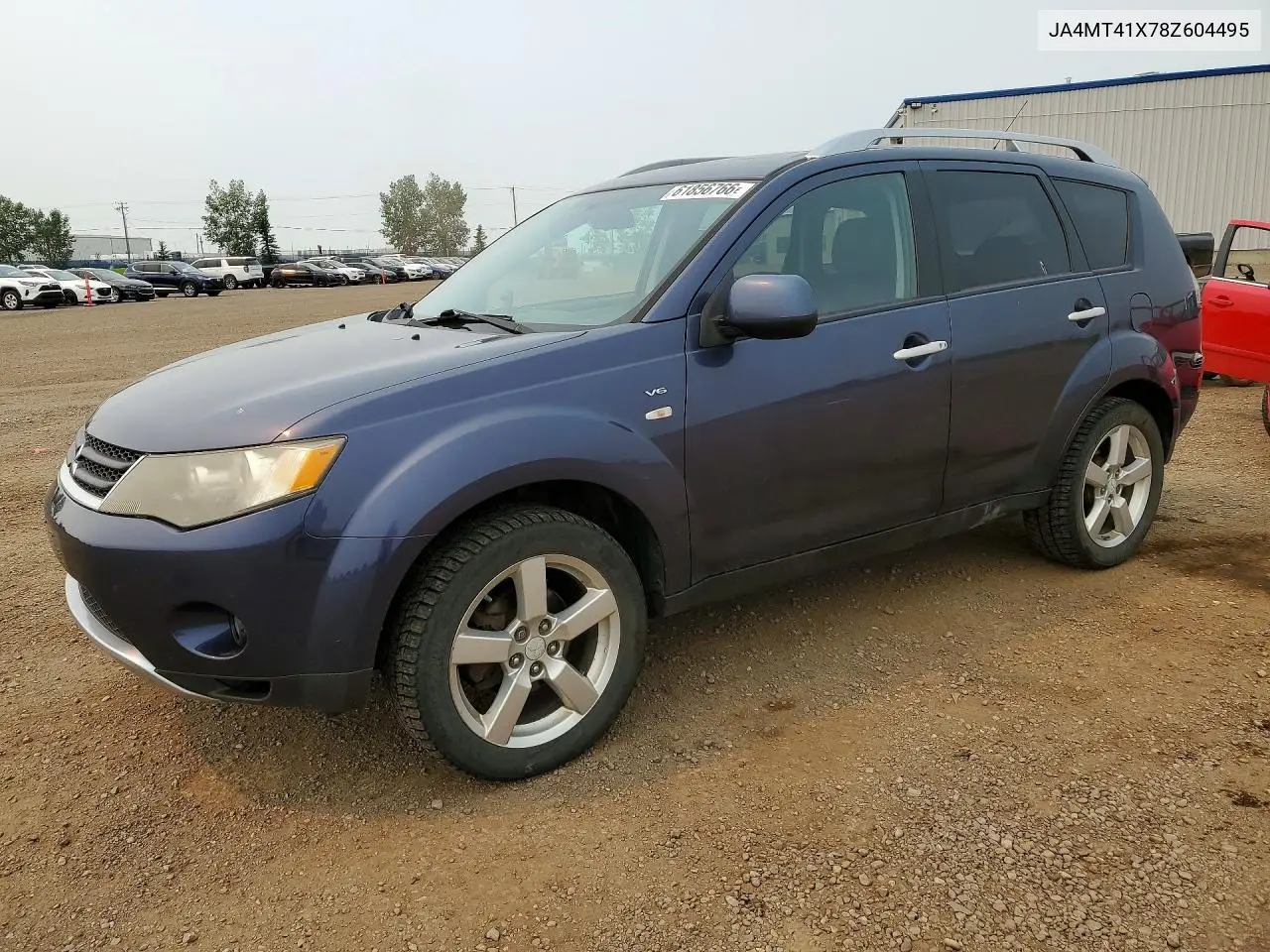 JA4MT41X78Z604495 2008 Mitsubishi Outlander Xls