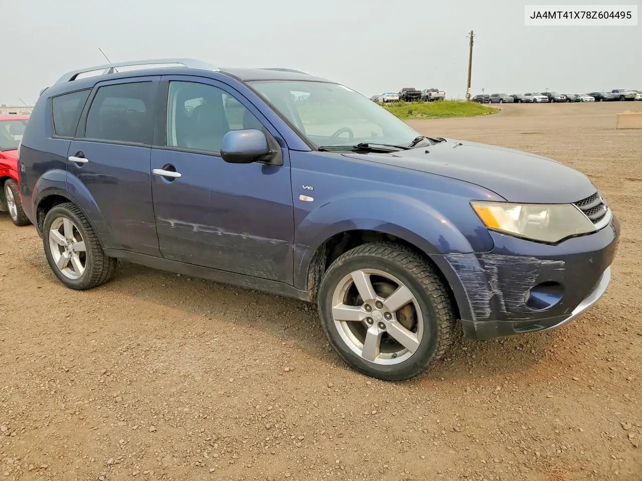 JA4MT41X78Z604495 2008 Mitsubishi Outlander Xls