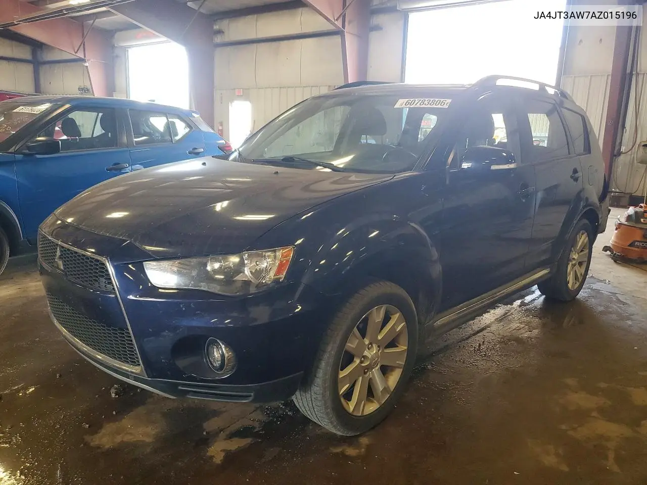 2010 Mitsubishi Outlander Se VIN: JA4JT3AW7AZ015196 Lot: 60783806