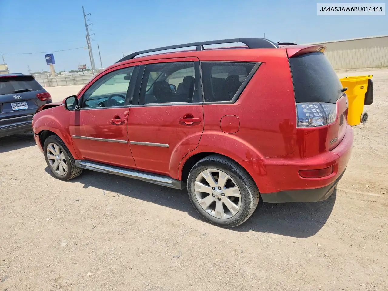 2011 Mitsubishi Outlander Se VIN: JA4AS3AW6BU014445 Lot: 61639706