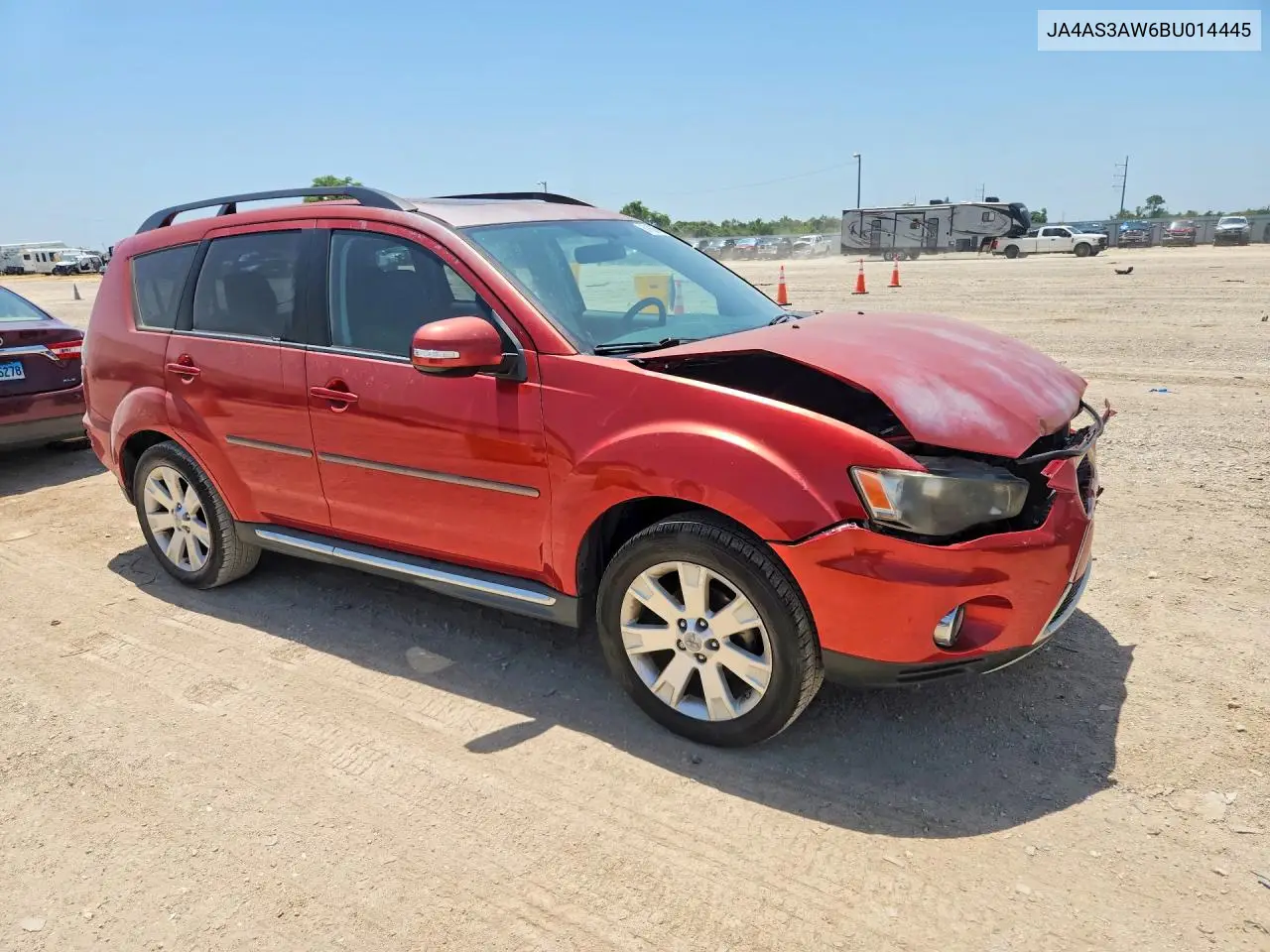 2011 Mitsubishi Outlander Se VIN: JA4AS3AW6BU014445 Lot: 61639706