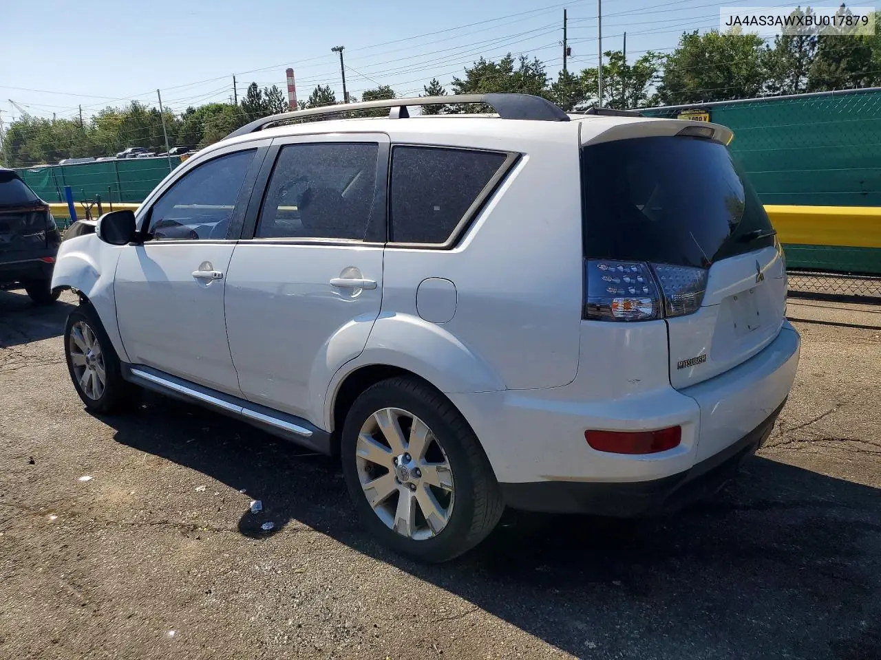 2011 Mitsubishi Outlander Se VIN: JA4AS3AWXBU017879 Lot: 61729166