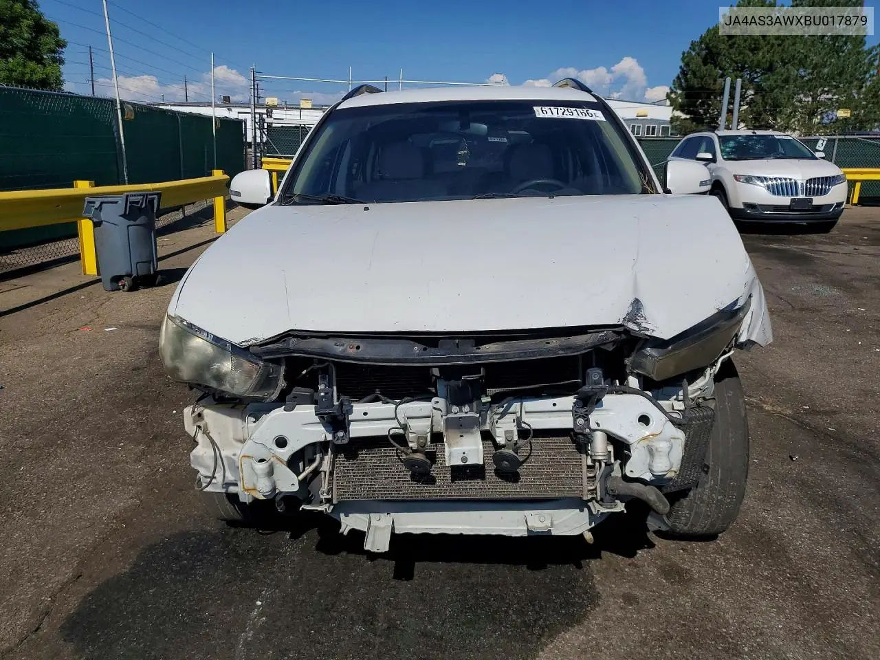 2011 Mitsubishi Outlander Se VIN: JA4AS3AWXBU017879 Lot: 61729166