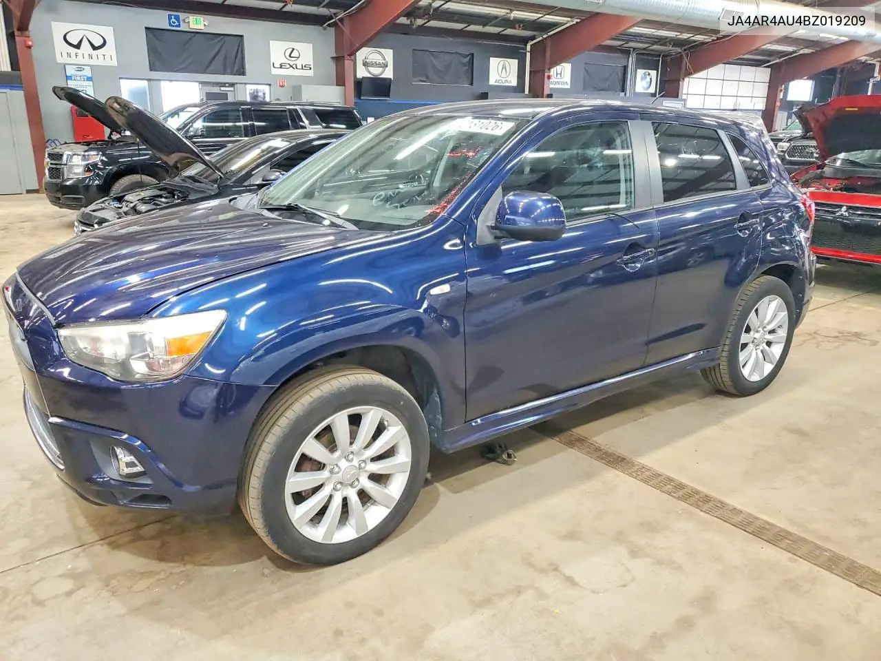 2011 Mitsubishi Outlander Sport Se VIN: JA4AR4AU4BZ019209 Lot: 62131026