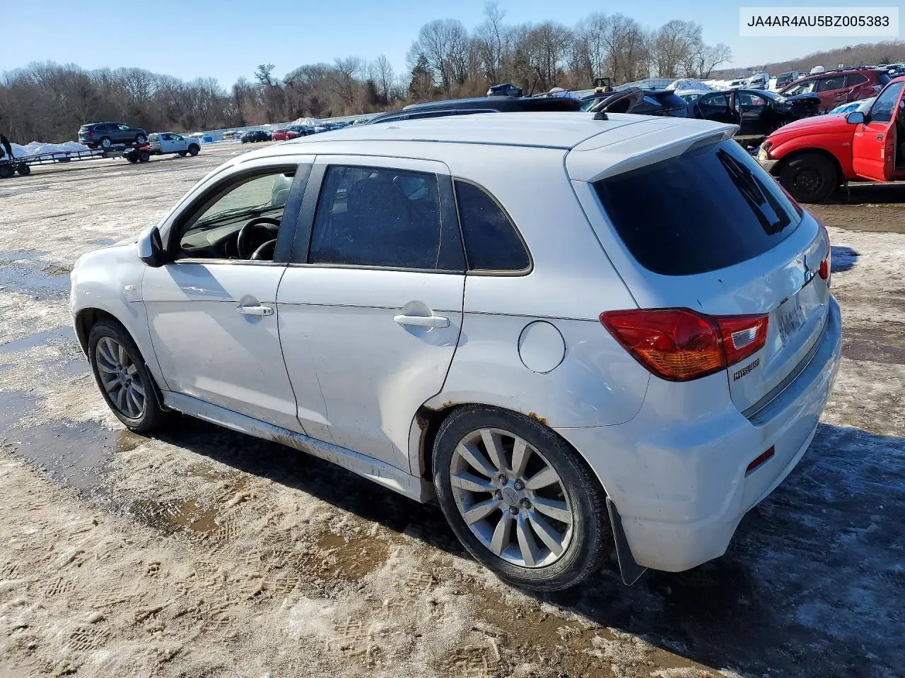 2011 Mitsubishi Outlander Sport Se VIN: JA4AR4AU5BZ005383 Lot: 75824155
