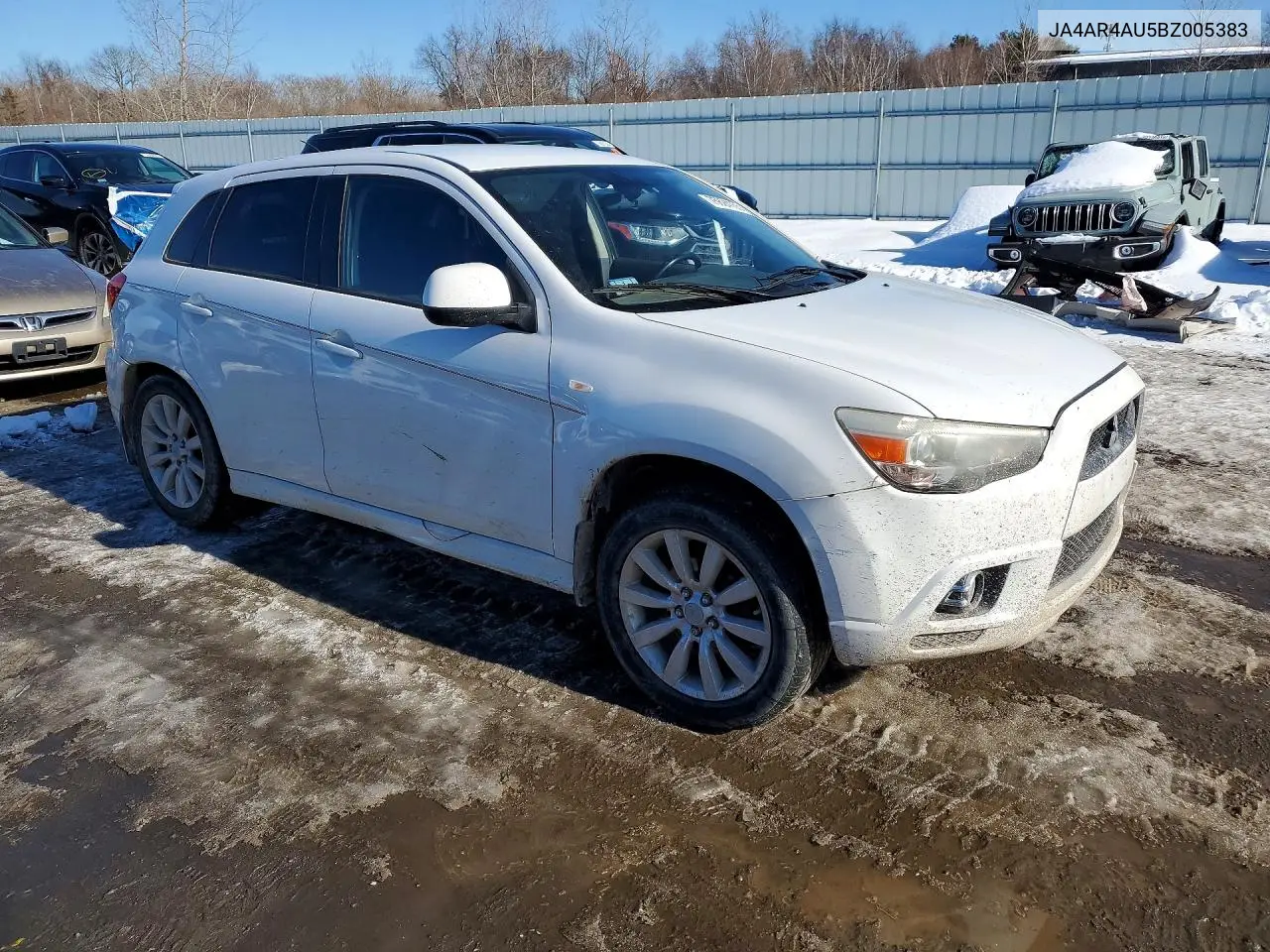2011 Mitsubishi Outlander Sport Se VIN: JA4AR4AU5BZ005383 Lot: 75824155