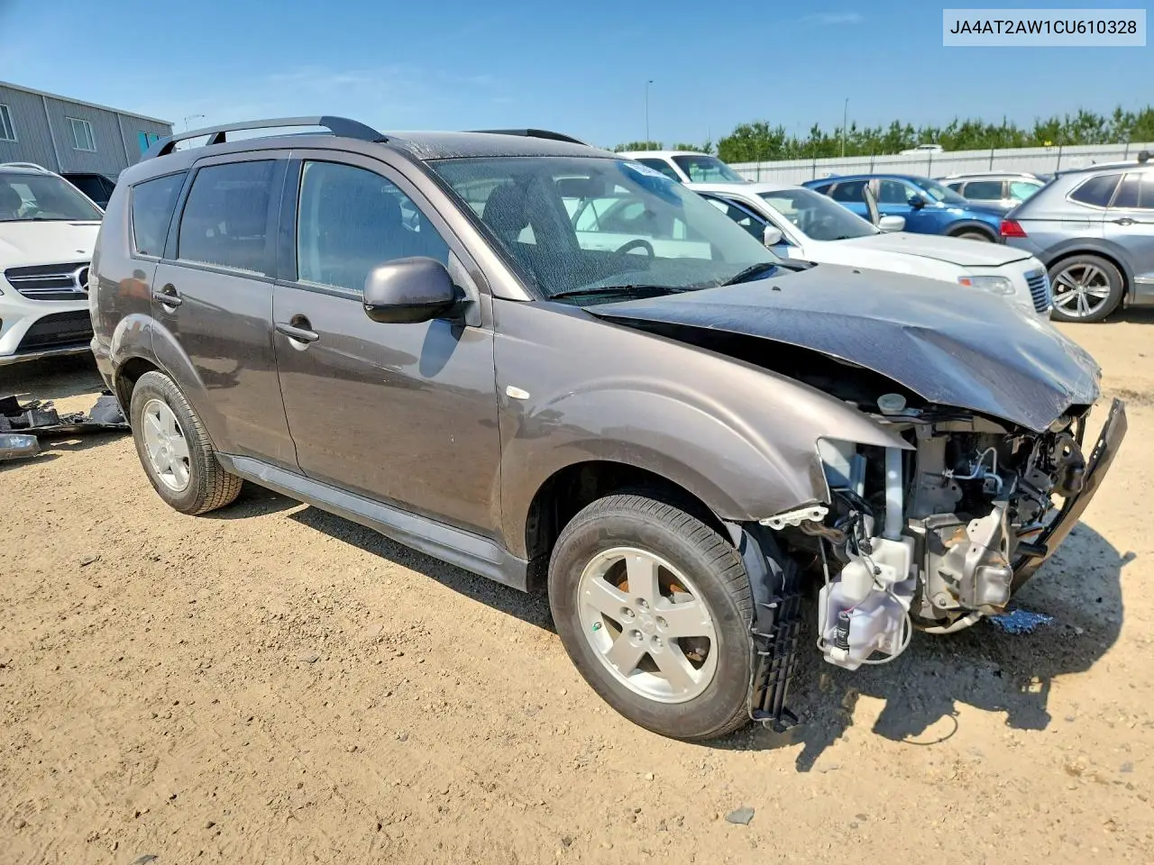 2012 Mitsubishi Outlander Es VIN: JA4AT2AW1CU610328 Lot: 60947846