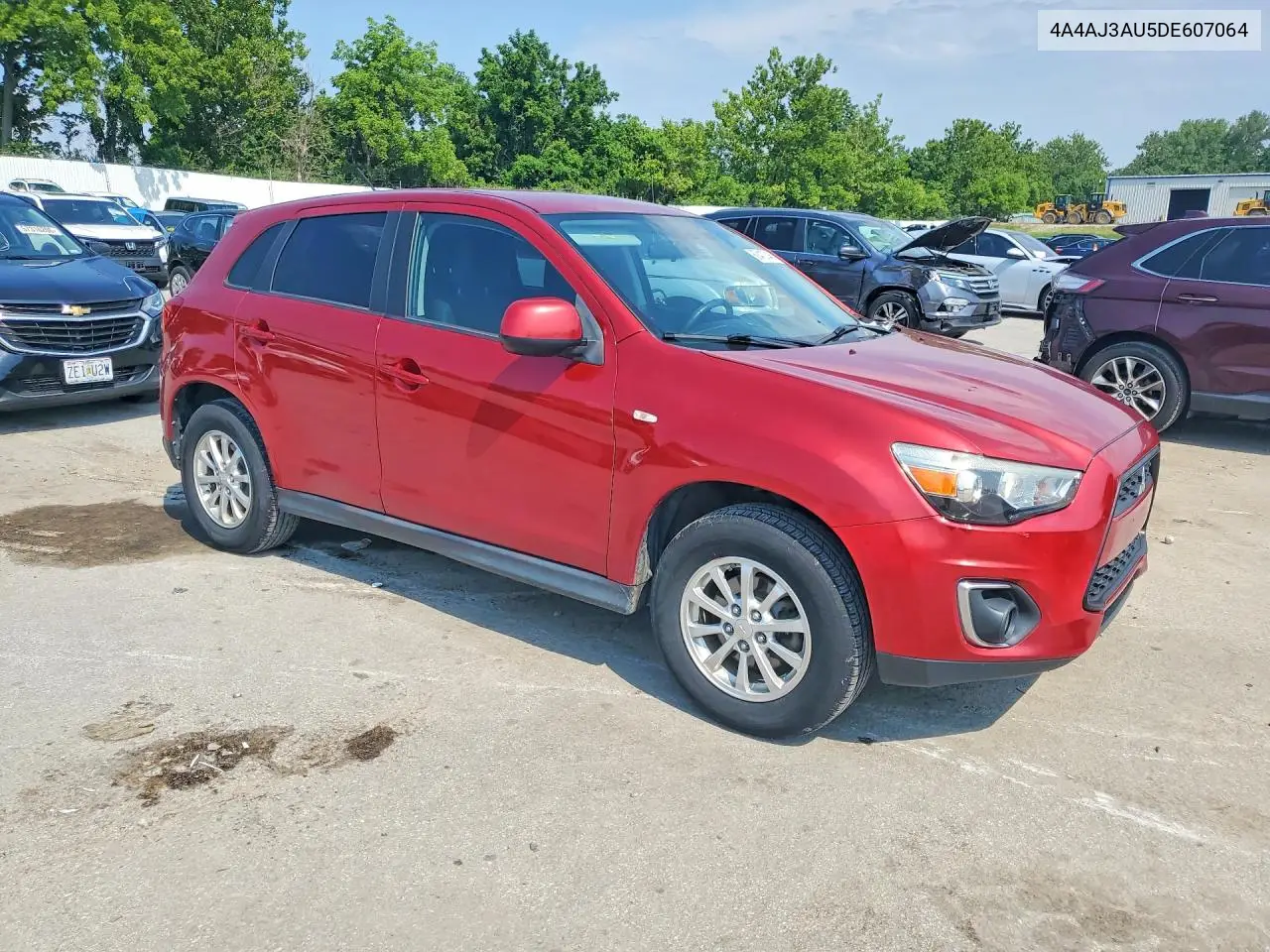 2013 Mitsubishi Rvr Se VIN: 4A4AJ3AU5DE607064 Lot: 60410346