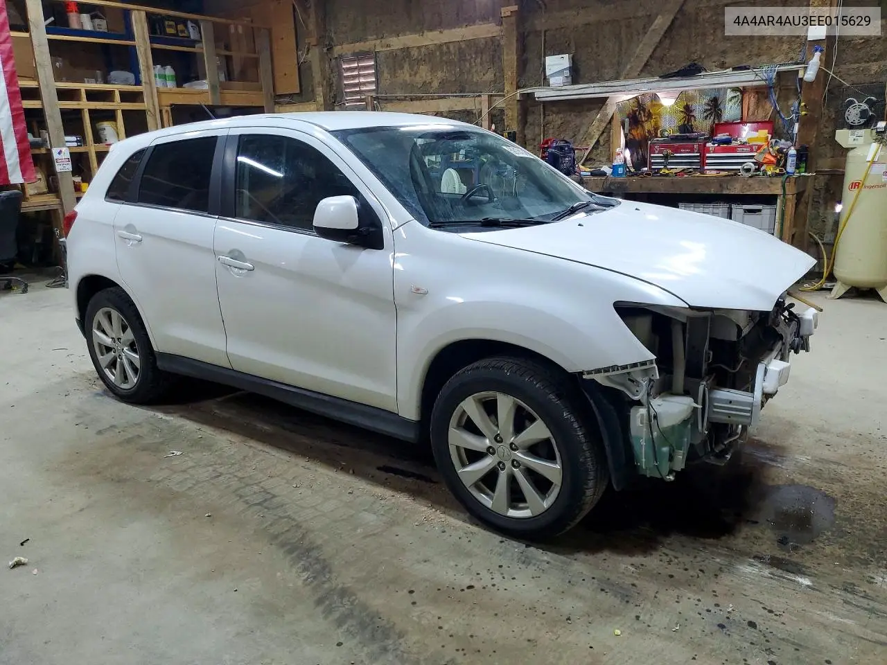 2014 Mitsubishi Outlander Sport Se VIN: 4A4AR4AU3EE015629 Lot: 59174146