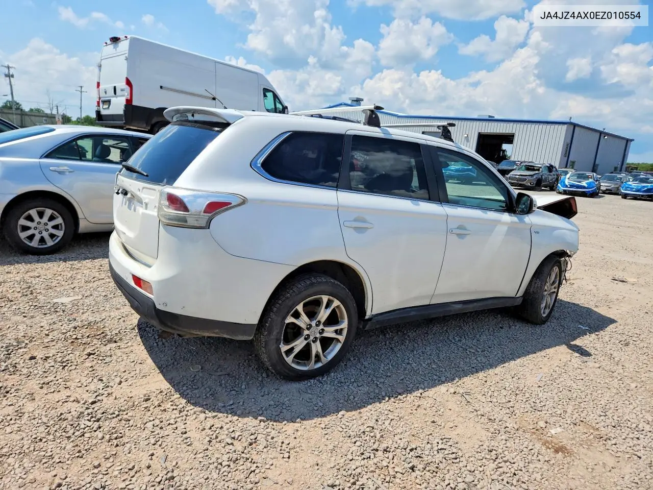 2014 Mitsubishi Outlander Gt VIN: JA4JZ4AX0EZ010554 Lot: 59895186