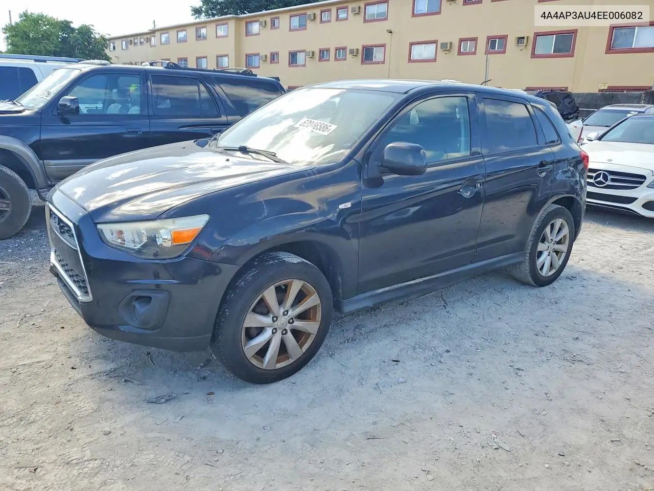 2014 Mitsubishi Outlander Sport Es VIN: 4A4AP3AU4EE006082 Lot: 62046586