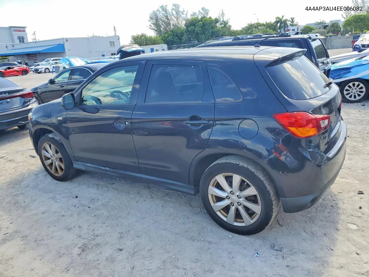 2014 Mitsubishi Outlander Sport Es VIN: 4A4AP3AU4EE006082 Lot: 62046586