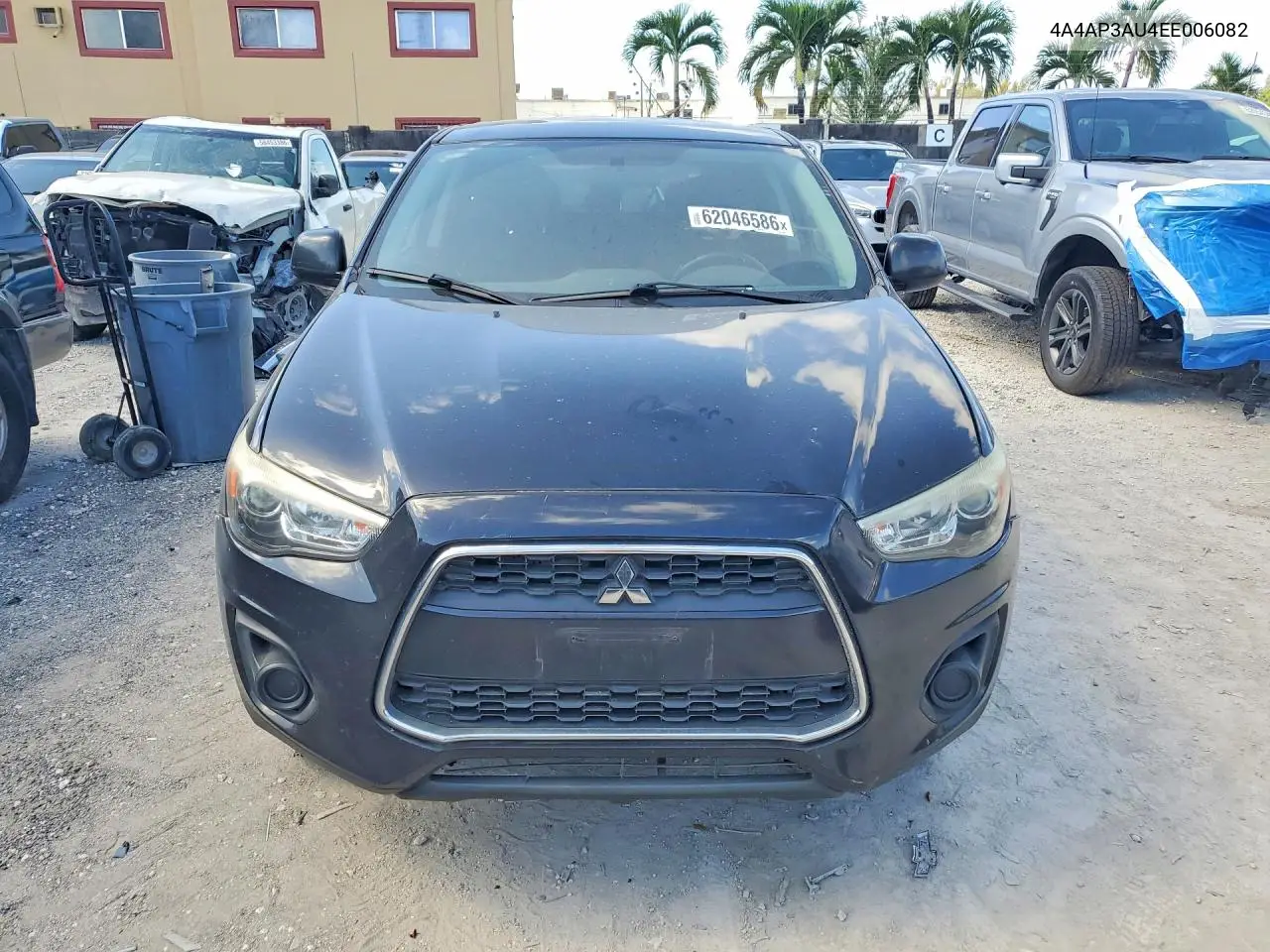 2014 Mitsubishi Outlander Sport Es VIN: 4A4AP3AU4EE006082 Lot: 62046586