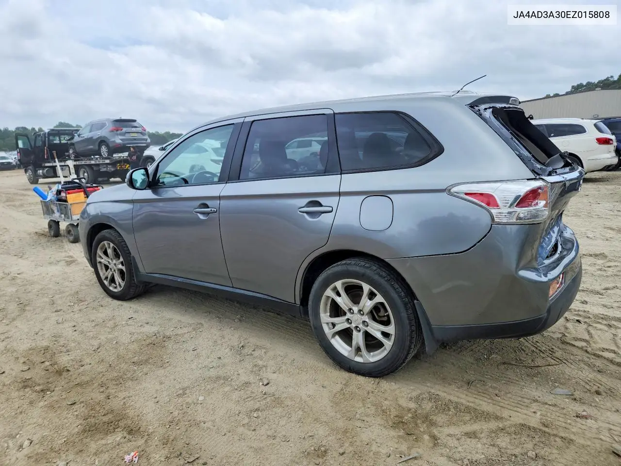 2014 Mitsubishi Outlander Se VIN: JA4AD3A30EZ015808 Lot: 62138706