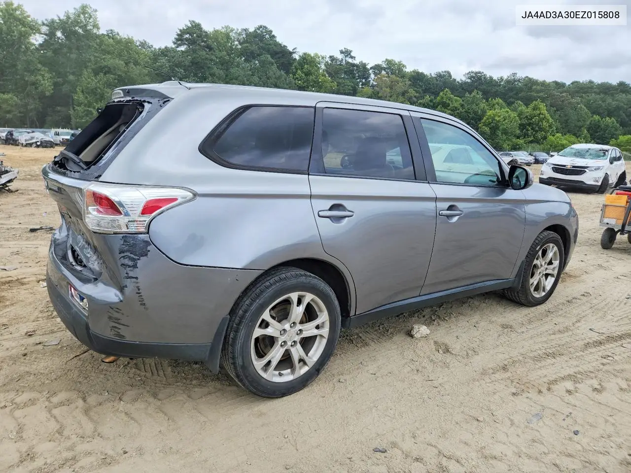 2014 Mitsubishi Outlander Se VIN: JA4AD3A30EZ015808 Lot: 62138706