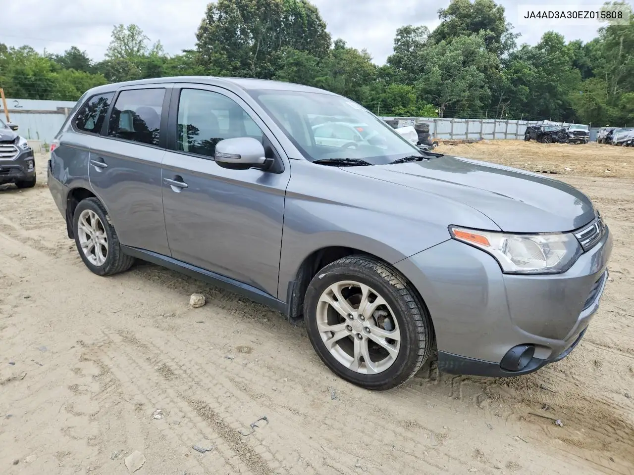 2014 Mitsubishi Outlander Se VIN: JA4AD3A30EZ015808 Lot: 62138706