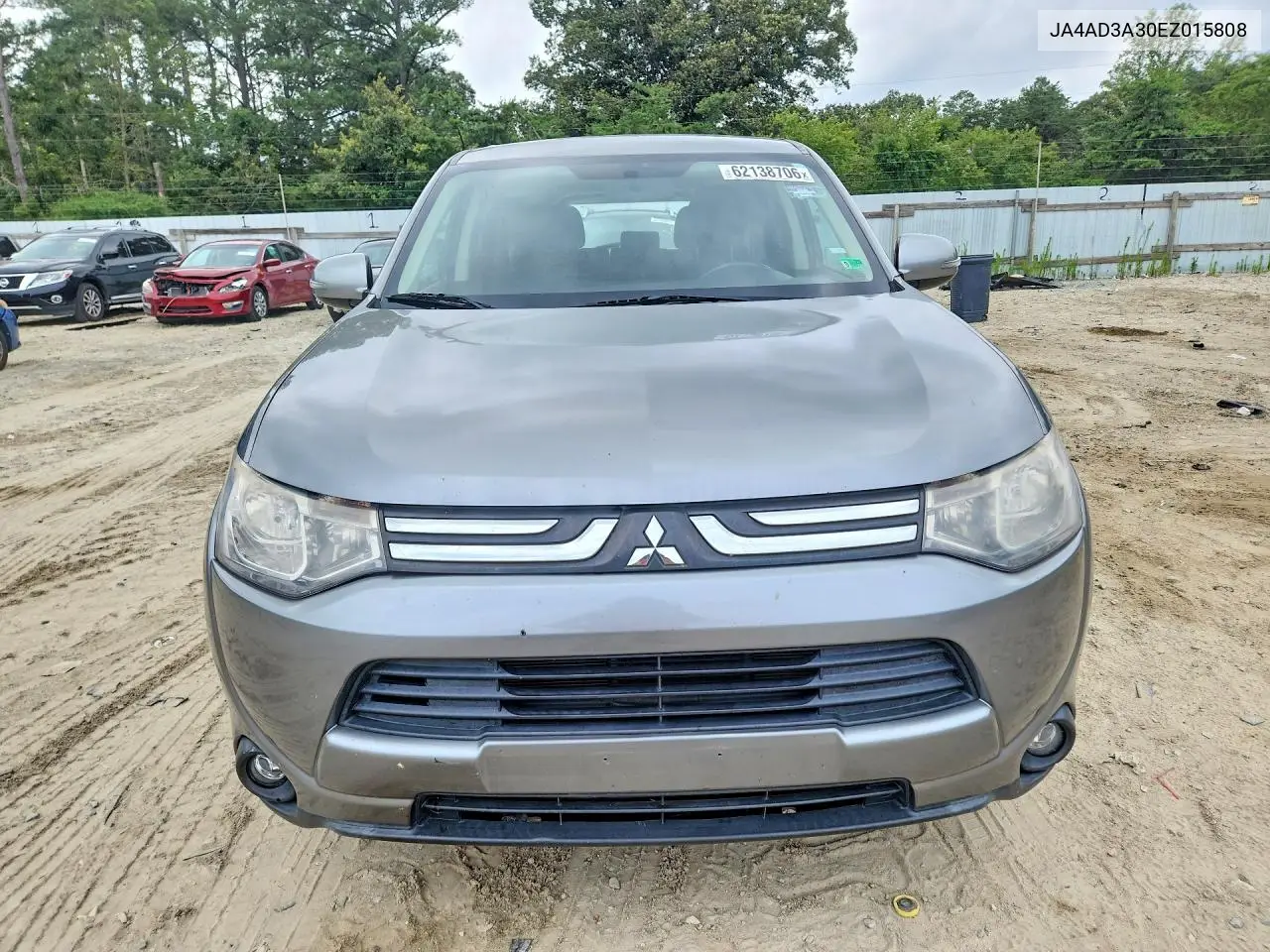 2014 Mitsubishi Outlander Se VIN: JA4AD3A30EZ015808 Lot: 62138706
