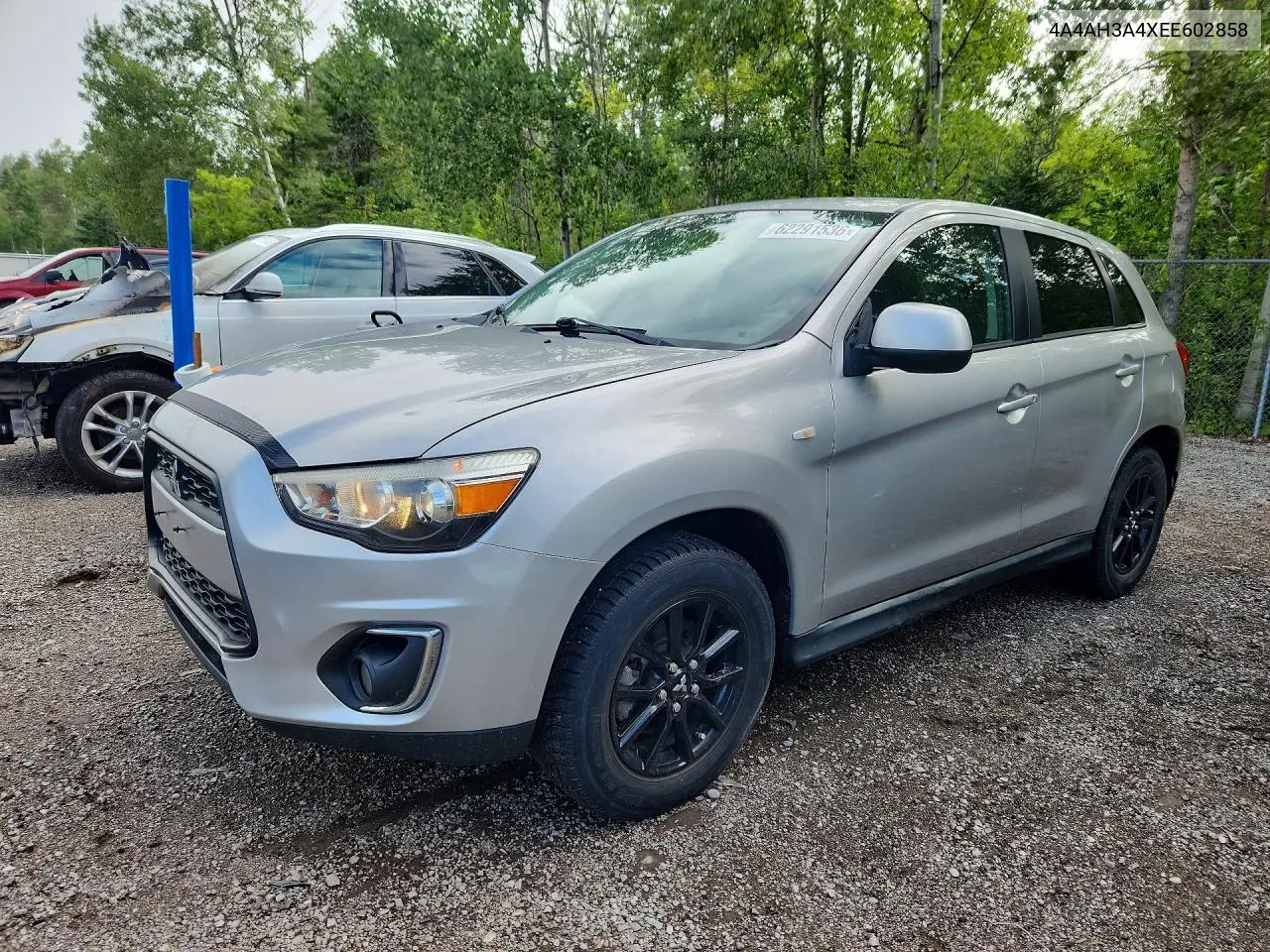 2014 Mitsubishi Rvr Es VIN: 4A4AH3A4XEE602858 Lot: 62291536