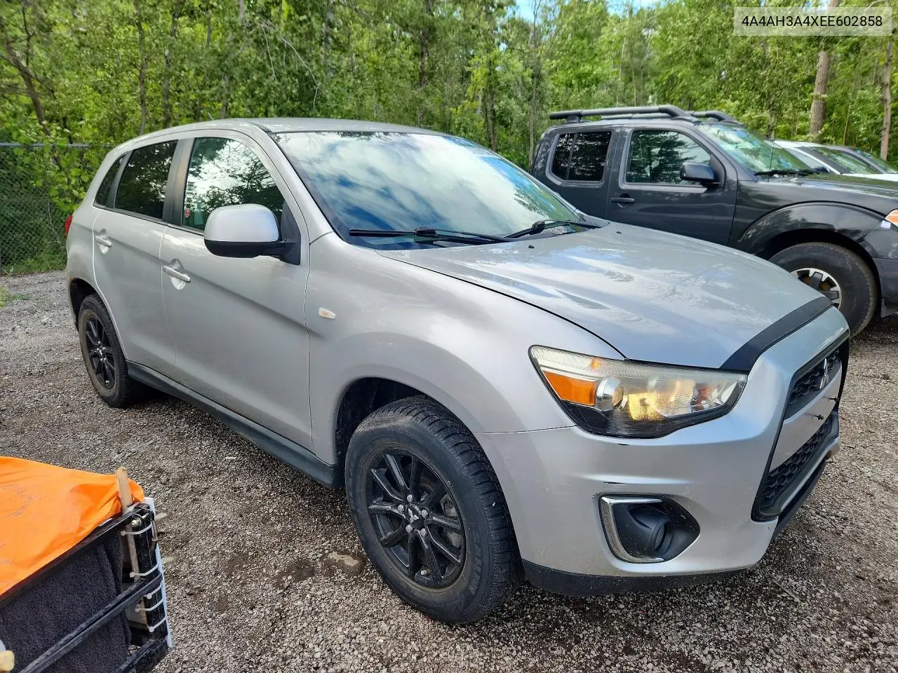 2014 Mitsubishi Rvr Es VIN: 4A4AH3A4XEE602858 Lot: 62291536
