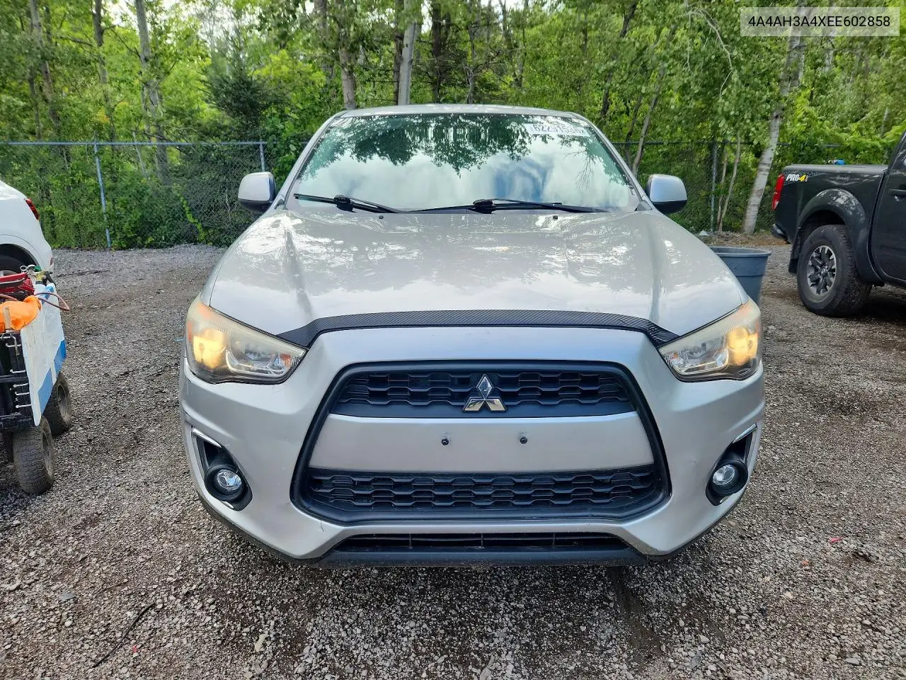 2014 Mitsubishi Rvr Es VIN: 4A4AH3A4XEE602858 Lot: 62291536