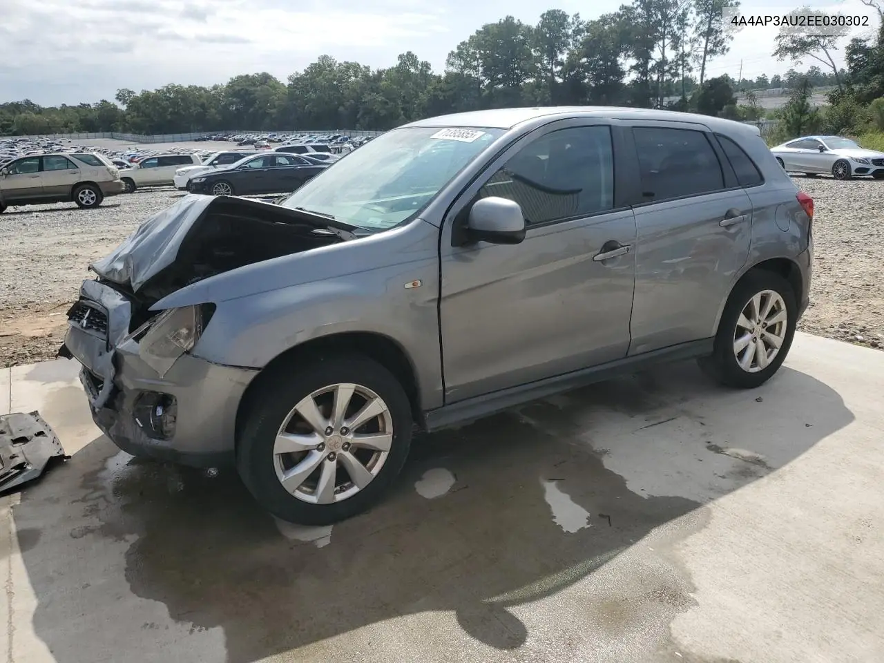 4A4AP3AU2EE030302 2014 Mitsubishi Outlander Sport Es