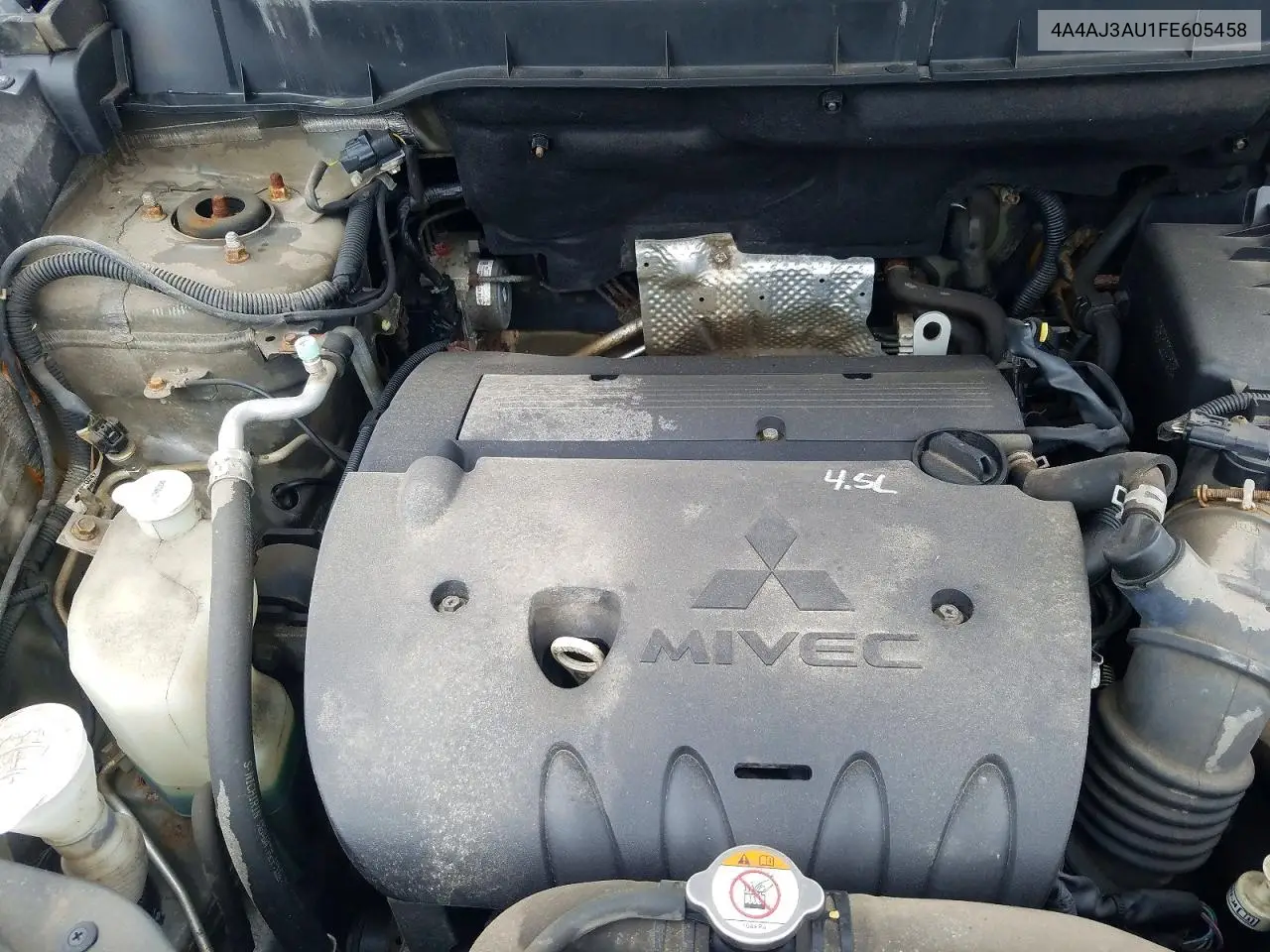 2015 Mitsubishi Rvr Se VIN: 4A4AJ3AU1FE605458 Lot: 49311336