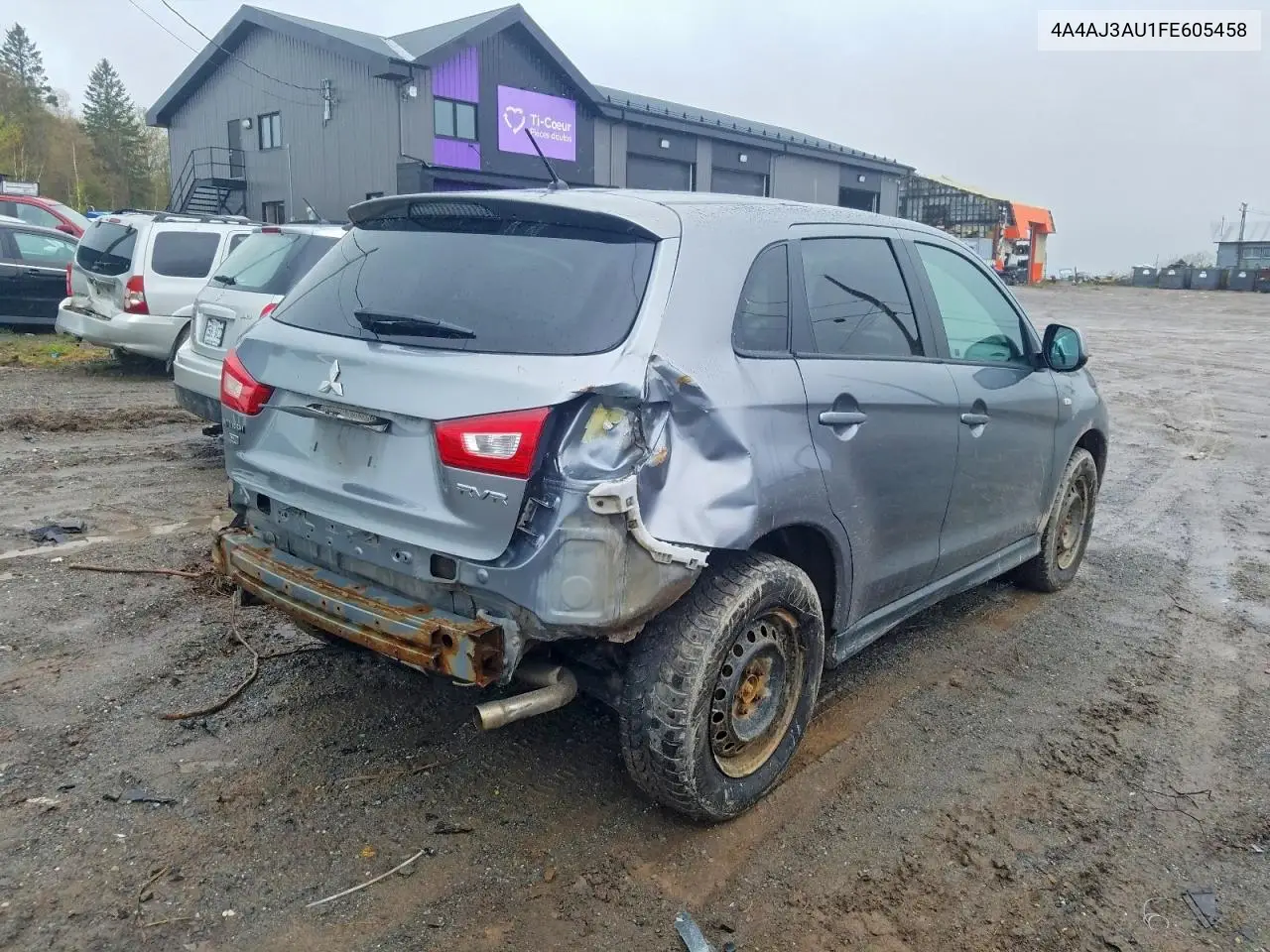 2015 Mitsubishi Rvr Se VIN: 4A4AJ3AU1FE605458 Lot: 49311336