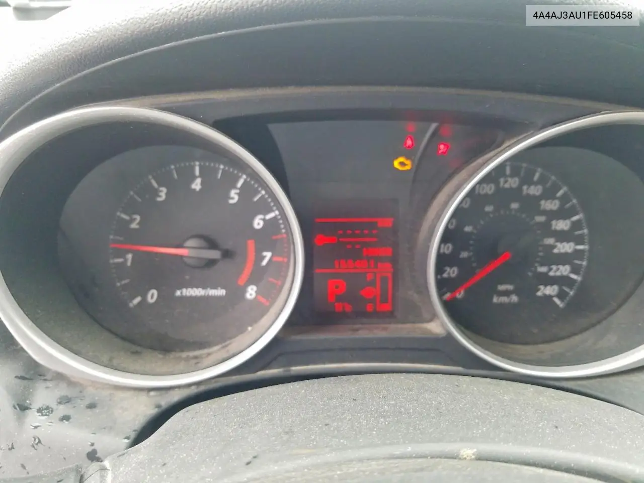 2015 Mitsubishi Rvr Se VIN: 4A4AJ3AU1FE605458 Lot: 49311336