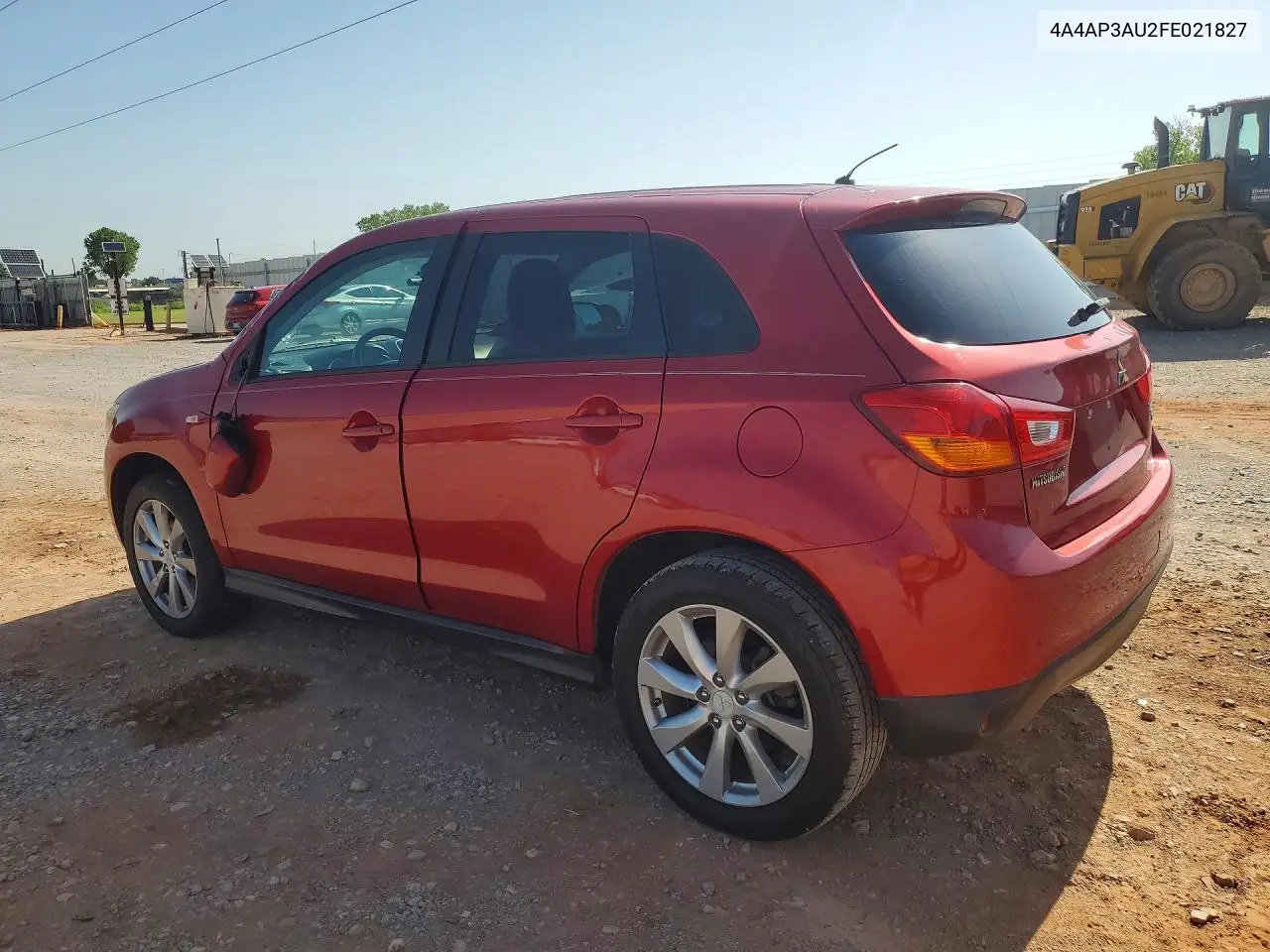 2015 Mitsubishi Outlander Sport Es VIN: 4A4AP3AU2FE021827 Lot: 61325066