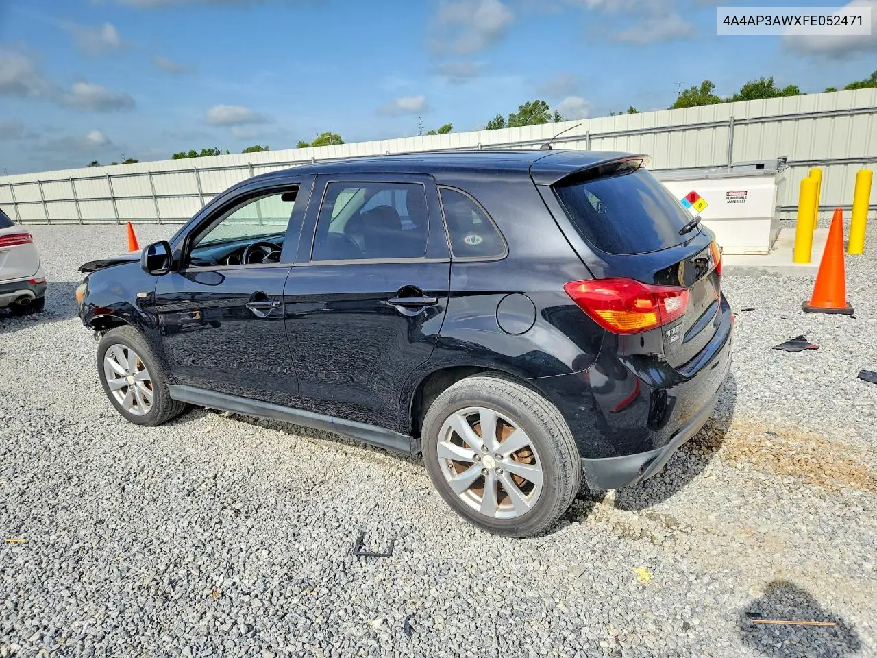 2015 Mitsubishi Outlander Sport Es VIN: 4A4AP3AWXFE052471 Lot: 61404516