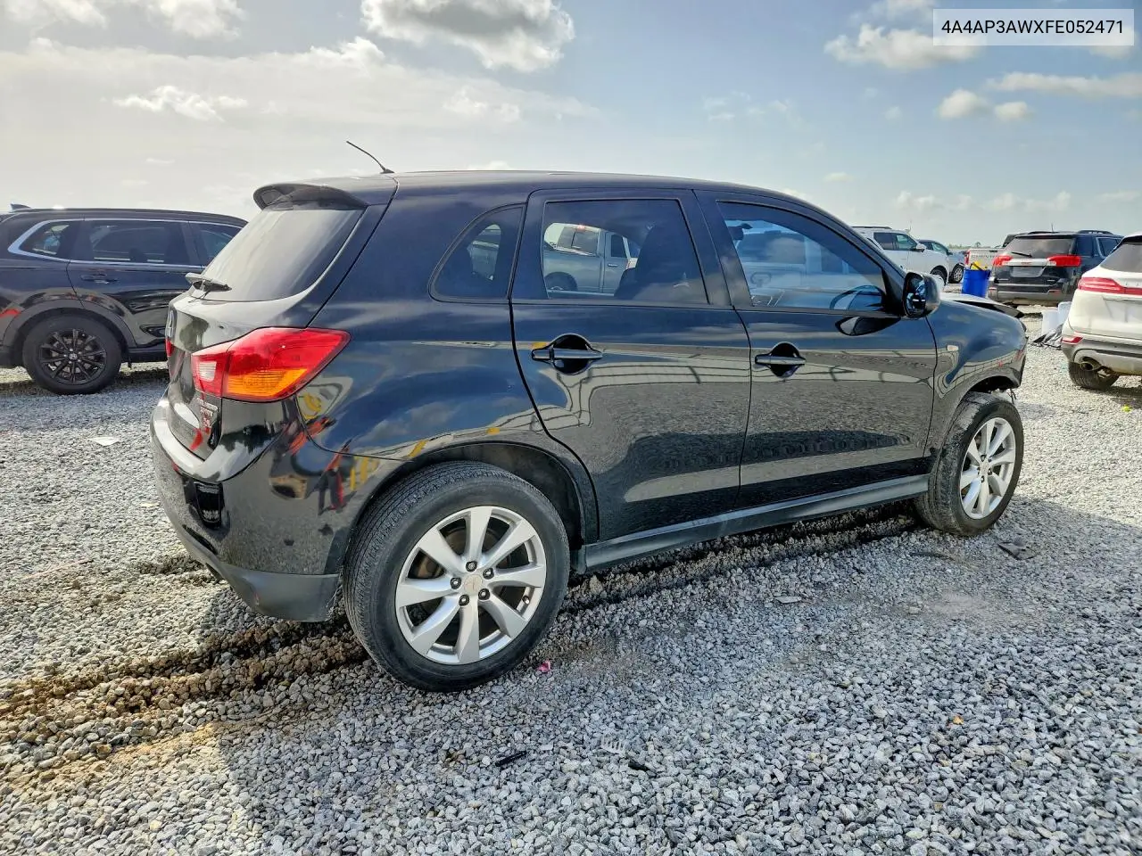 2015 Mitsubishi Outlander Sport Es VIN: 4A4AP3AWXFE052471 Lot: 61404516