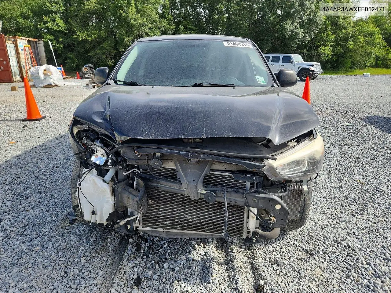 2015 Mitsubishi Outlander Sport Es VIN: 4A4AP3AWXFE052471 Lot: 61404516