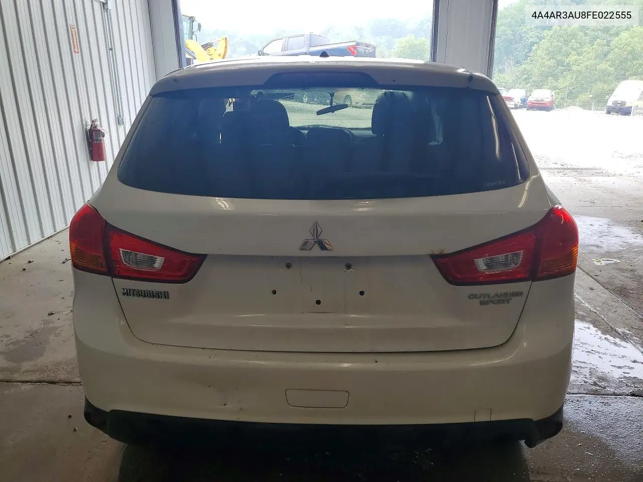 2015 Mitsubishi Outlander Sport Es VIN: 4A4AR3AU8FE022555 Lot: 61488036