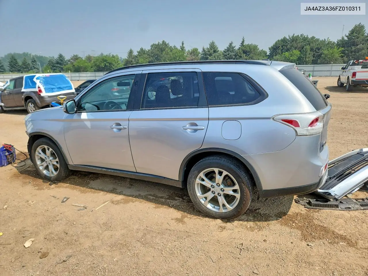 2015 Mitsubishi Outlander Se VIN: JA4AZ3A36FZ010311 Lot: 61512106