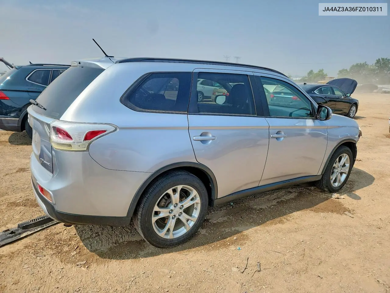 2015 Mitsubishi Outlander Se VIN: JA4AZ3A36FZ010311 Lot: 61512106